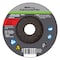 Forney Grinding Wheel, Metal, Type 27, 4-1/2 in x 1/4 in x 7/8 in 72308 - alternate 1